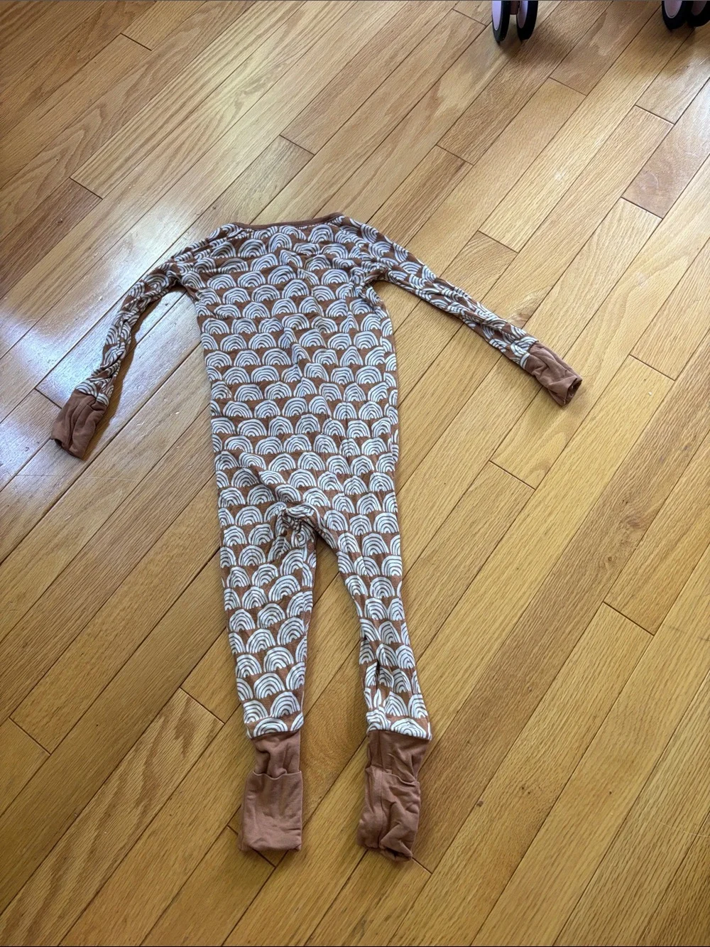 Little Sleepies Rust Rainbow Sleeper